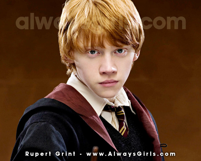 Red haired harry potter portrait free wallpaper - medium preview image