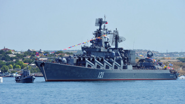 Battleship floating water boat flag #3 free wallpaper - medium preview image