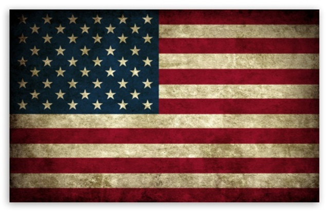 Flag stars grungy background faded #3 free wallpaper - medium preview image