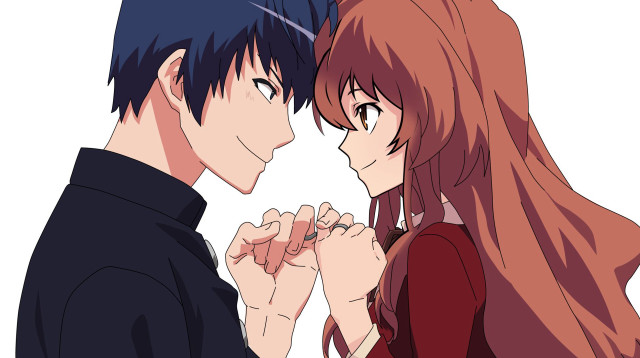 Aya goda aisaka takasu romantic free wallpaper - medium preview image