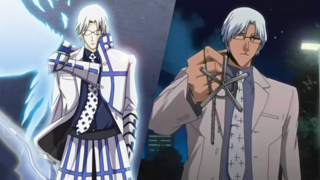 Anime character sword suit tie free wallpaper - medium preview image