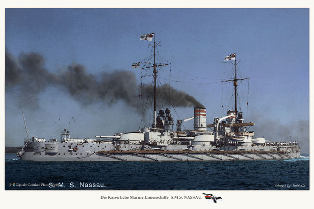 Large white ship smoke water free wallpaper - medium preview image