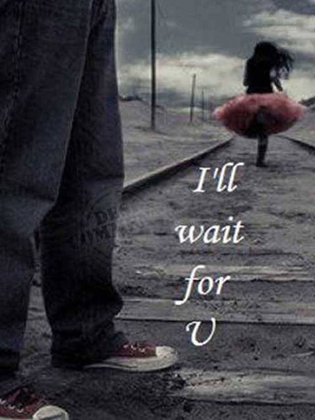 Person standing train track girl free wallpaper - medium preview image
