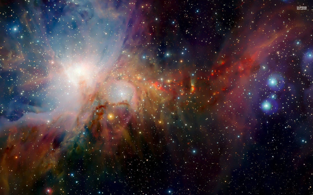 Large star cluster bright blue #8 free wallpaper - medium preview image
