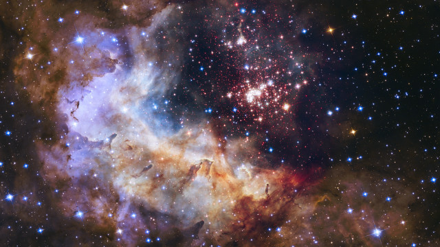 Large star cluster bright blue #3 free wallpaper - medium preview image