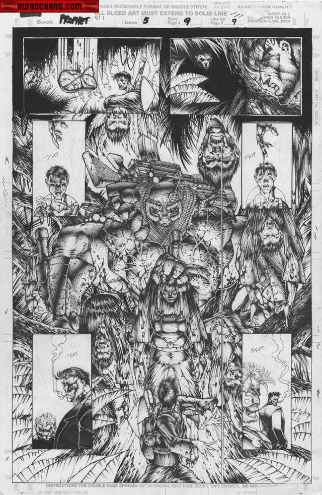 Comic book page image description free wallpaper - medium preview image