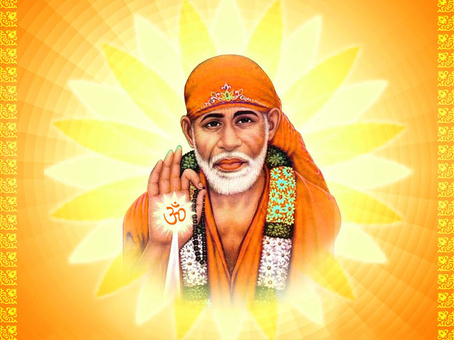 Bearded man orange outfit yellow free wallpaper - medium preview image