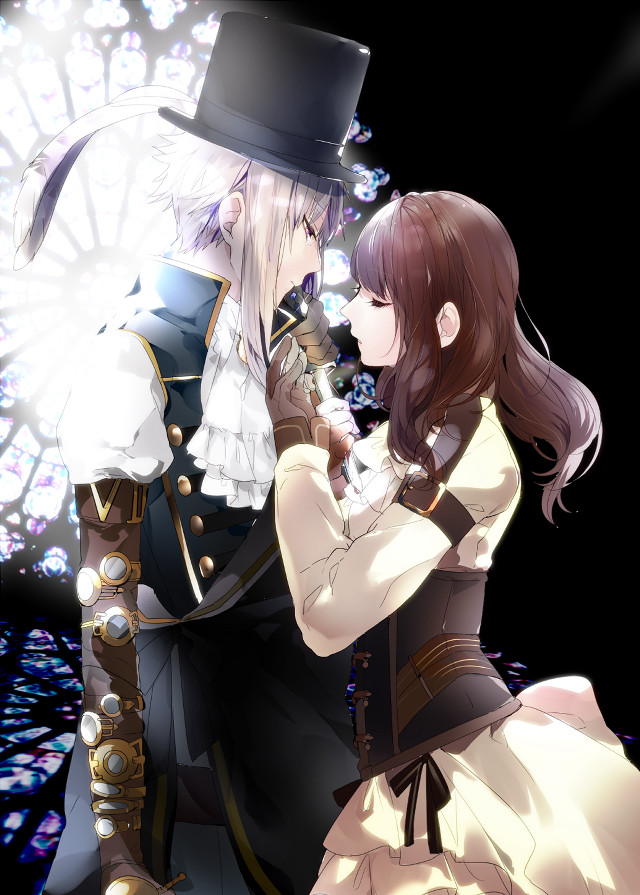 Couple people fireworks display hat free wallpaper - medium preview image