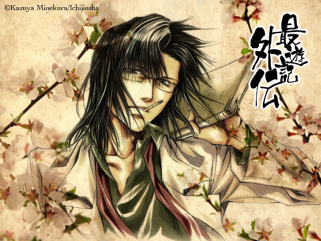 Man long hair shirt posing free wallpaper - medium preview image