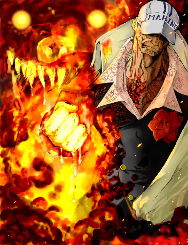 Man hat fire knife standing free wallpaper - medium preview image