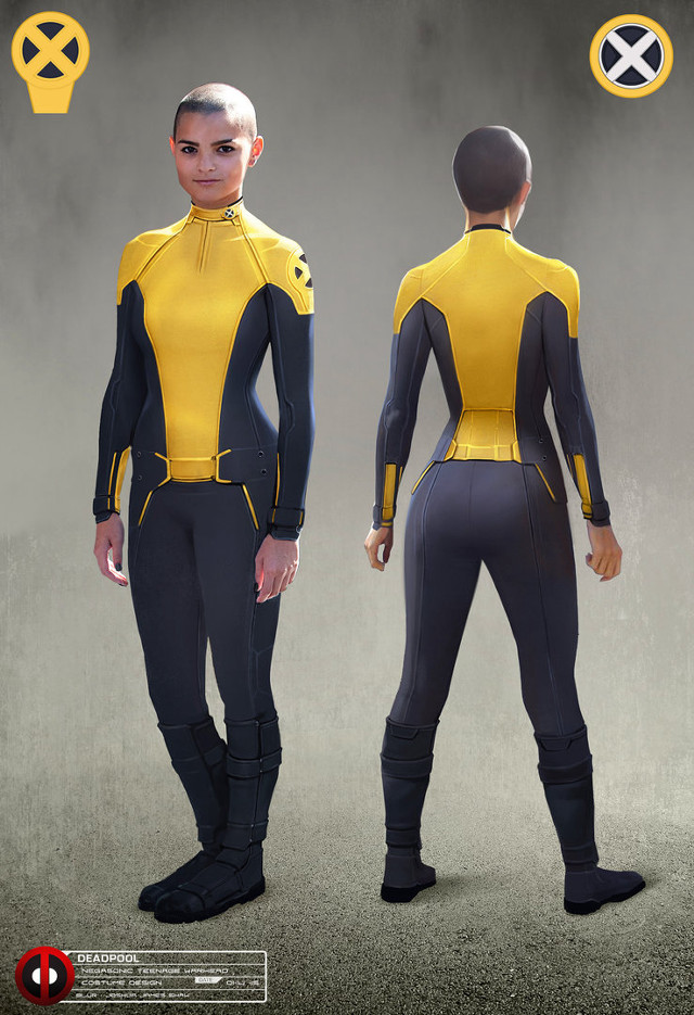 Yellow suit bald man concept free wallpaper - medium preview image