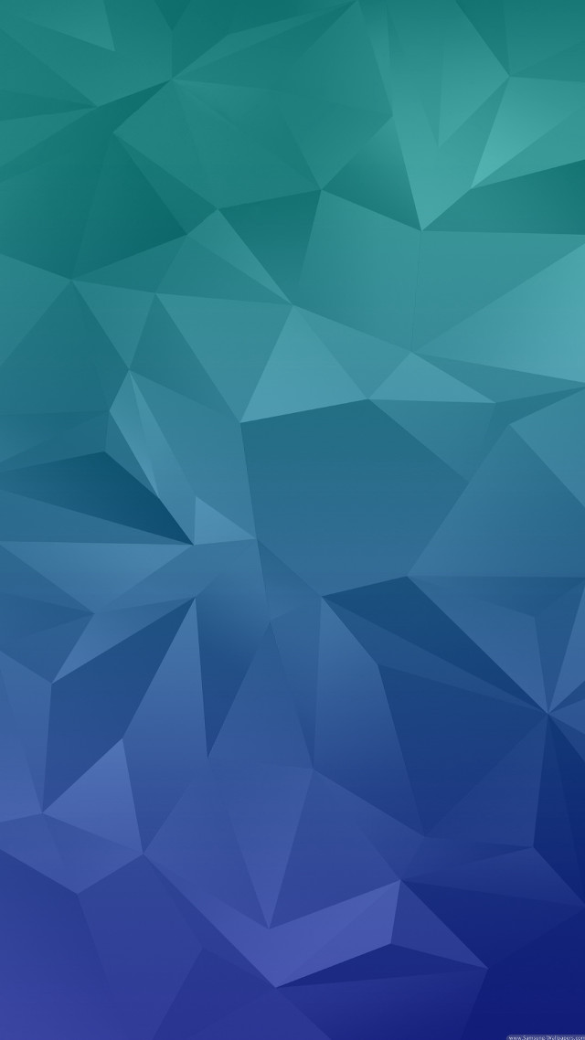 Blue green abstract low poly #3 free wallpaper - medium preview image