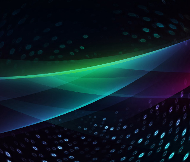 Colorful abstract curved black dots free wallpaper - medium preview image