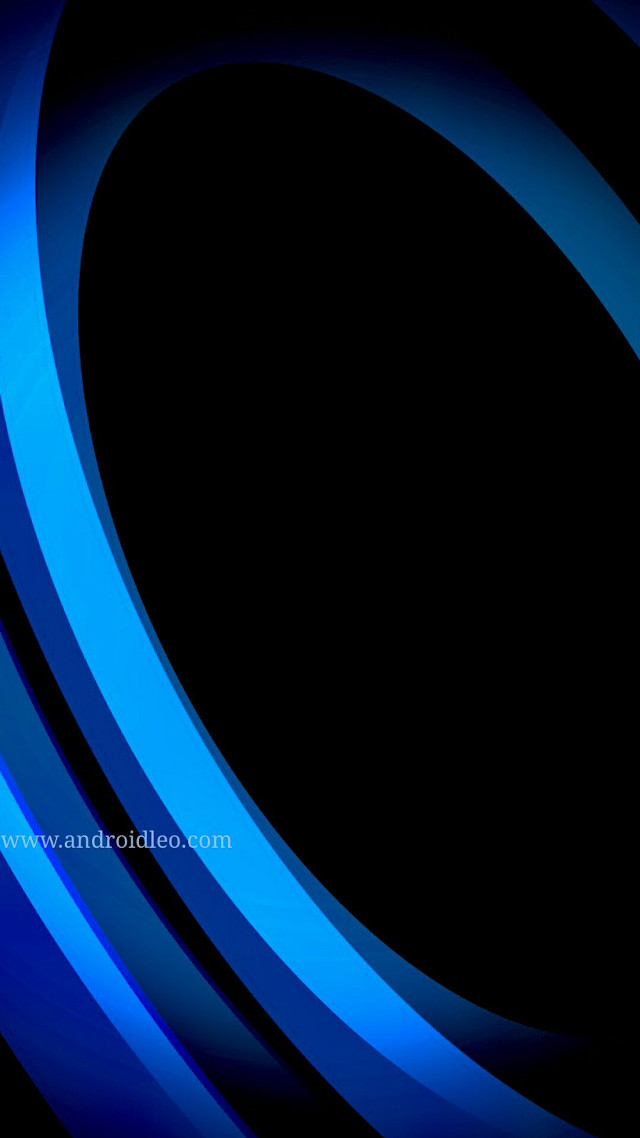 Blue abstract background black circle free wallpaper - medium preview image