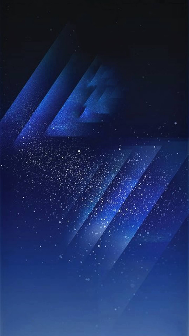 Blue samsung phone star pattern free wallpaper - medium preview image