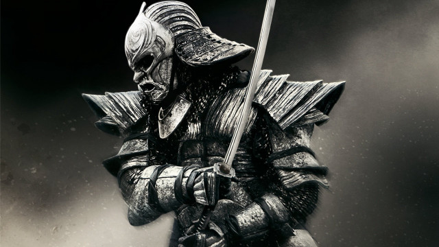 Man armor sword helmet large free wallpaper - medium preview image