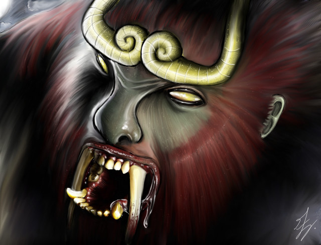 Demon snake horns jewelry open free wallpaper - medium preview image