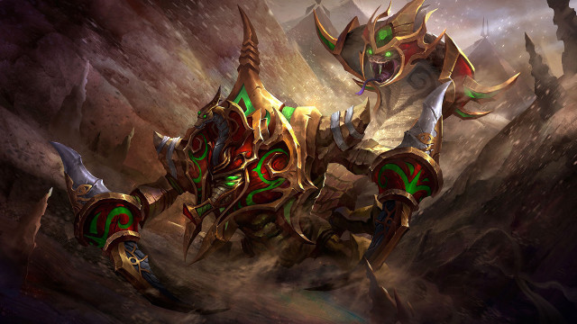 Demon sword armor back legs free wallpaper - medium preview image