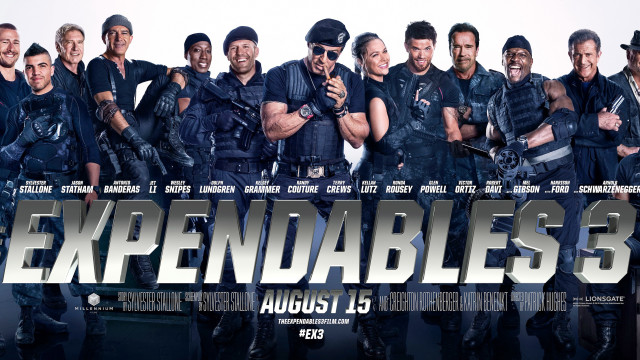 Men group poster expendables #3 free wallpaper - medium preview image