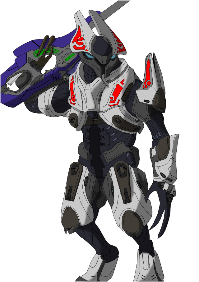 Robot sword helmet back legs free wallpaper - medium preview image