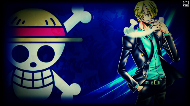Skull leather jacket anime sanji free wallpaper - medium preview image