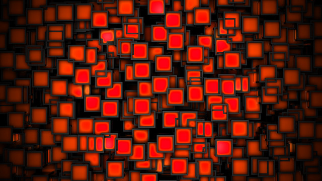Red black background squares center free wallpaper - medium preview image