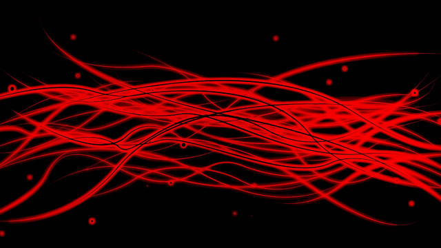 Red abstract background black pattern free wallpaper - medium preview image