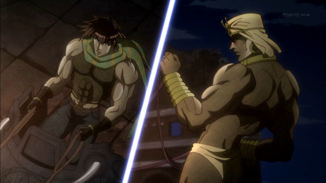 Anime characters swords holding fighting #3 free wallpaper - medium preview image