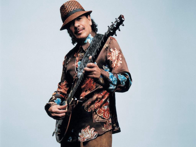 Man hat guitar blue sky free wallpaper - medium preview image