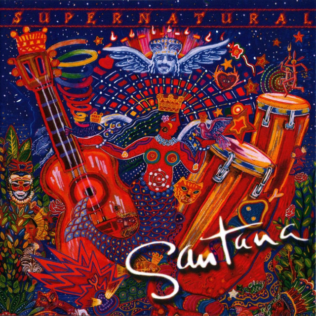 Red guitar music instruments blue free wallpaper - medium preview image
