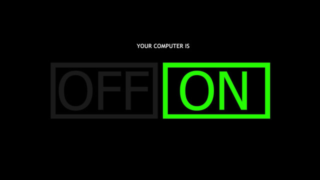Black green logo off square free wallpaper - medium preview image