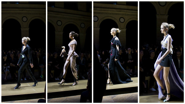 Fashion show runway models collection free wallpaper - medium preview image