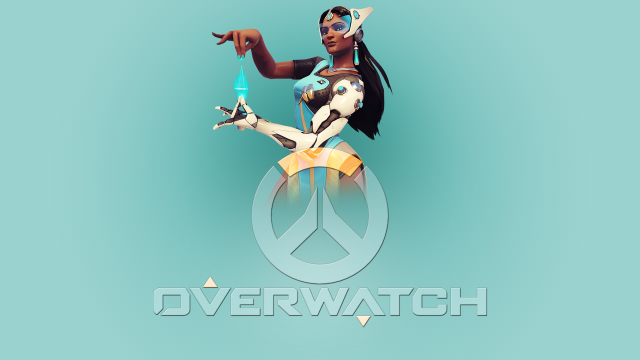 Woman costume blue object overwatch free wallpaper - medium preview image