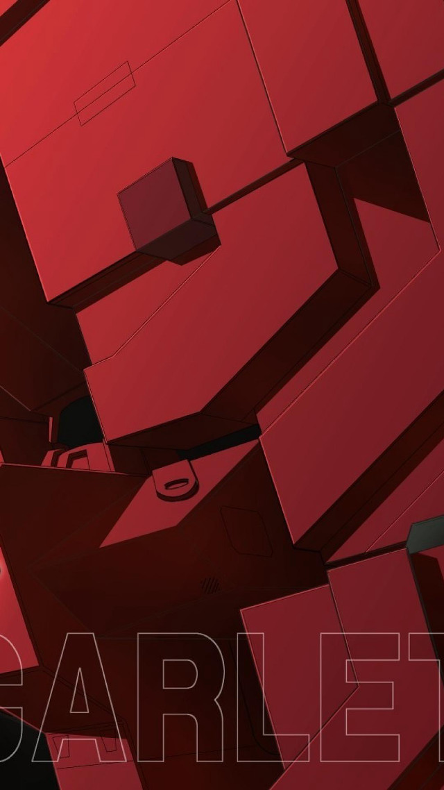 Red poster boxes parallel white free wallpaper - medium preview image