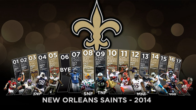 New orleans saints team numbers free wallpaper - medium preview image