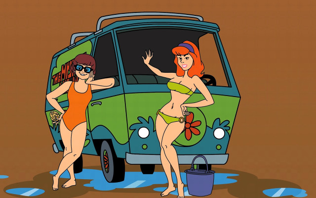 Women bathing suits van flower free wallpaper - medium preview image