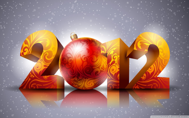 Red gold christmas ornament silver free wallpaper - medium preview image