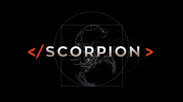 Black background red white scorpion free wallpaper - medium preview image