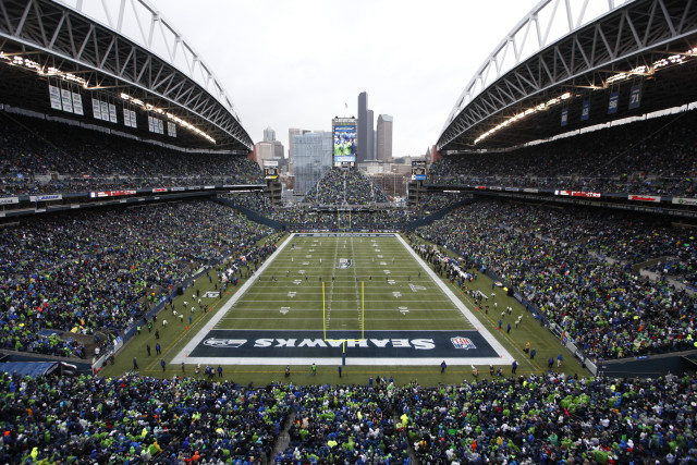 Football stadium crowd field large free wallpaper - medium preview image