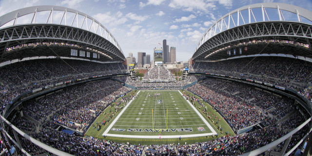 Football stadium crowd game field #3 free wallpaper - medium preview image