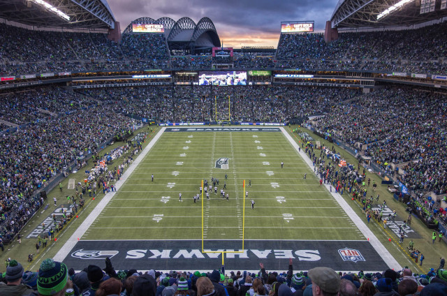 Football stadium crowd game field #4 free wallpaper - medium preview image