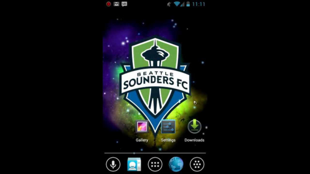 Cellphone seattle sounders night sky free wallpaper - medium preview image