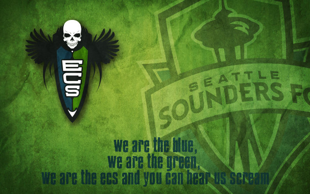 Green wall skull banner seattle free wallpaper - medium preview image