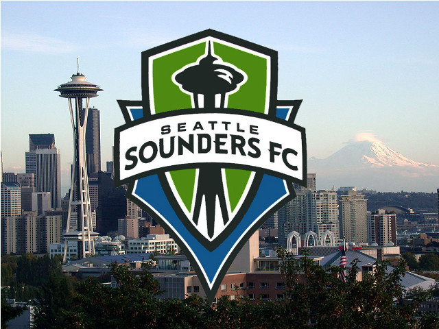 Seattle sound logo city skyline free wallpaper - medium preview image