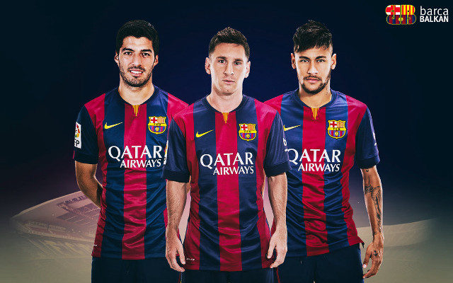 Three men soccer uniforms stadium free wallpaper - medium preview image