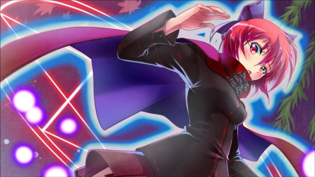 Woman dancing purple cape moonlight free wallpaper - medium preview image