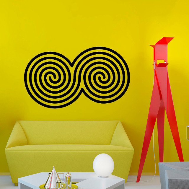 Living room yellow wall art free wallpaper - medium preview image