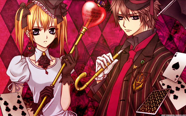 Couple umbrellas red background playing free wallpaper - medium preview image