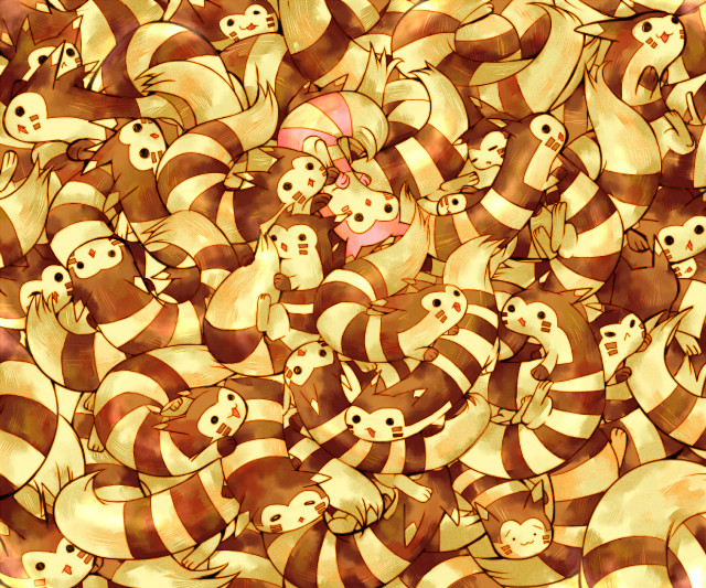 Brown white striped animals wallpaper #2 free wallpaper - medium preview image