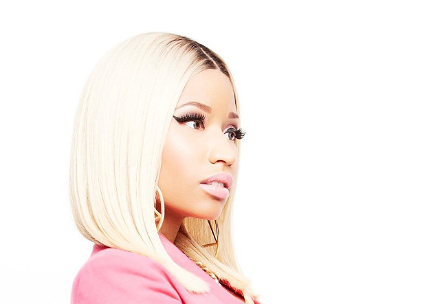 Blonde woman pink top posing free wallpaper - medium preview image